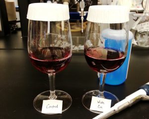 Copper sulfate addition to remove H2S